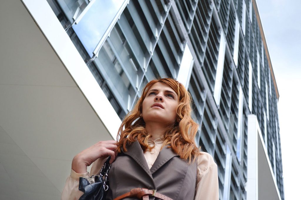 woman-outside-building