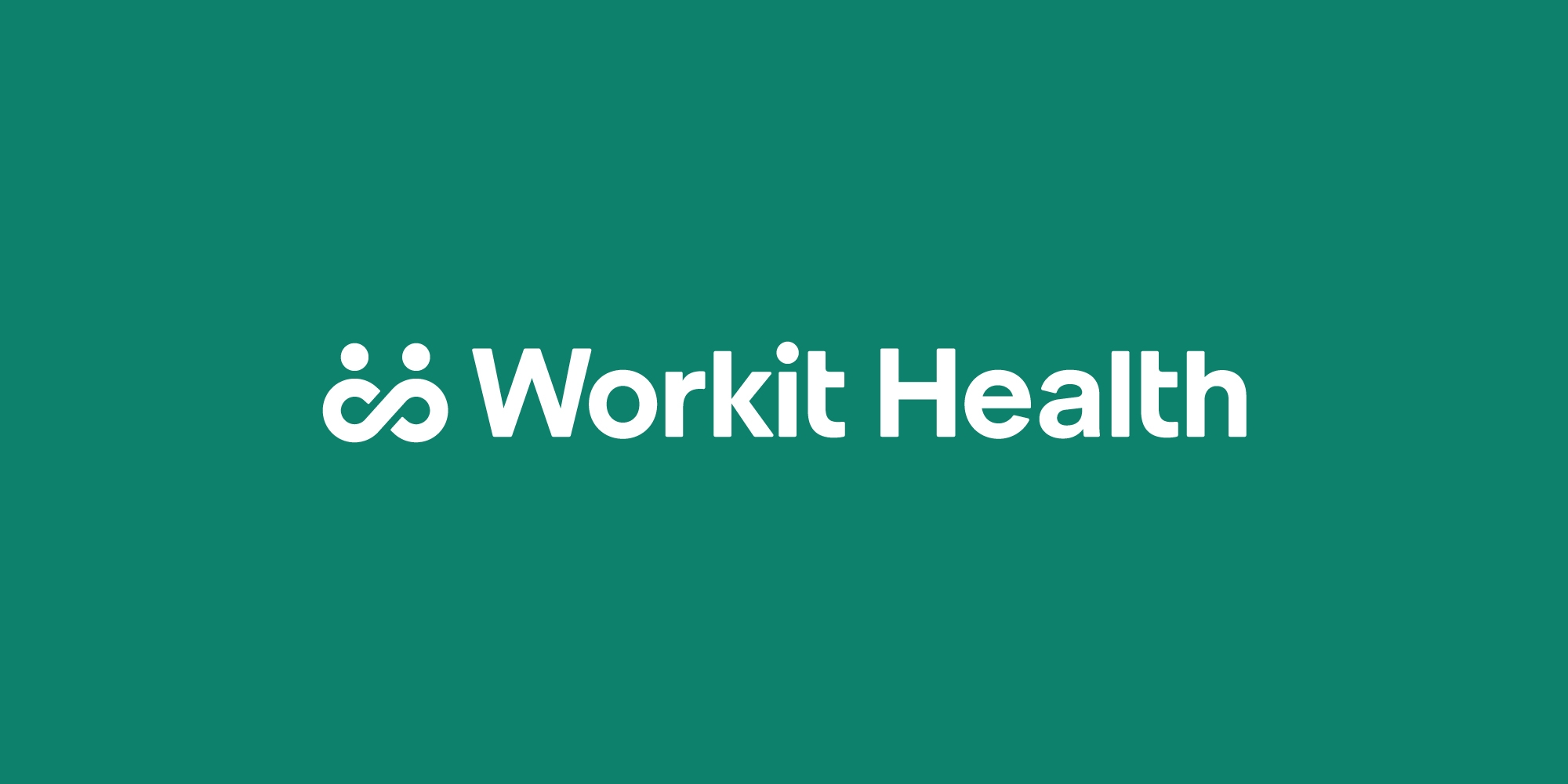 Workit Health logo on a green background