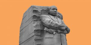 Martin Luther King, JR memorial. Black History Month