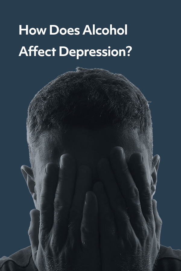 How does alcohol affect depression?