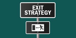 Sign that says, "Exit Strategy". Answering questions about Suboxone withdrawal