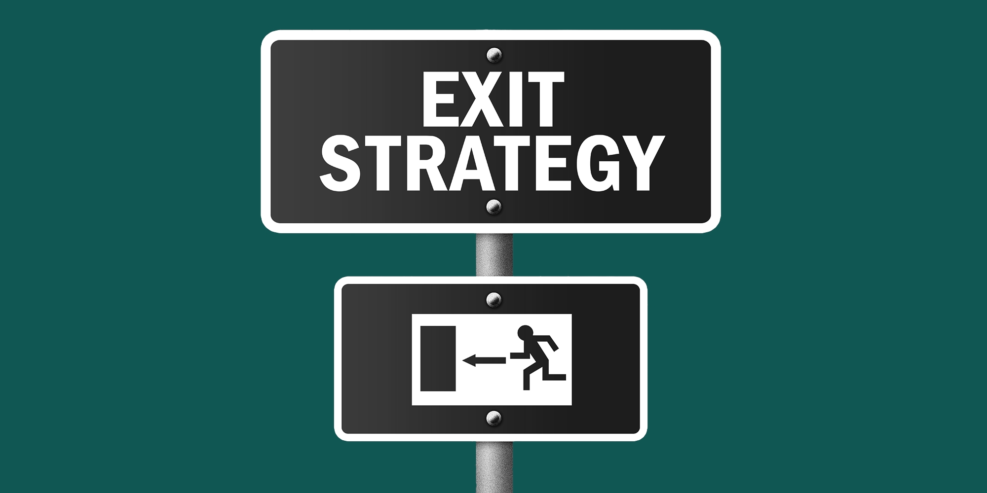 Sign that says, "Exit Strategy". Answering questions about Suboxone withdrawal
