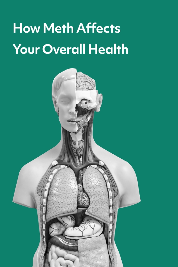 Methamphetamine use affects physical health in a lot of different ways. Here's a look at how using meth affects overall health.