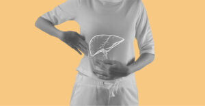 A photo of a person's body overlaid with an illustrated liver. How does Suboxone affect your body?