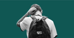 Teen boy wearing a backpack, seen from behind. Treatment Options For Teens with Addiction