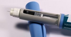 Semaglutide in an injector pen.