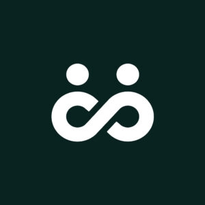 White Workit Health logo on a dark green square