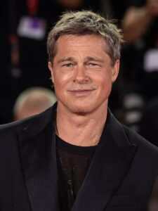 Actor Brad Pitt at the 81st Venice International Film Festival. Photo by Harald Krichel. https://commons.wikimedia.org/wiki/File:Brad_Pitt-69858.jpg