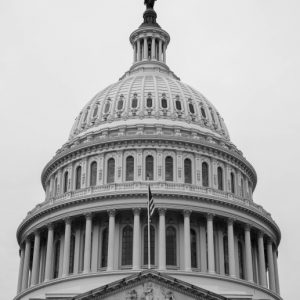 The cupola of the US Capitol building