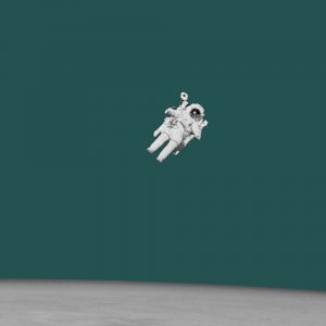 Lone astronaut