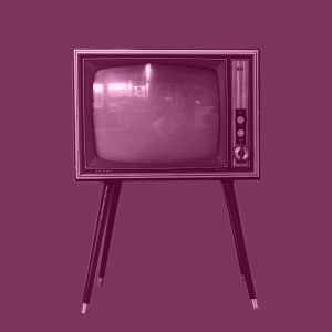 Old style TV. Media controls the addiction narrative