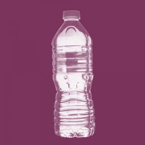 Water bottle. Alcohol is not good for you